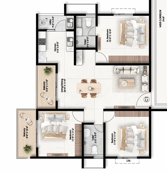 Candeur Icon Floorplan-2